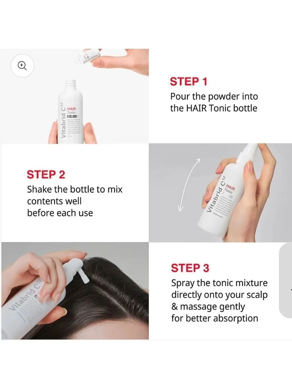 Vitabrid C12 Hair Tonic Set